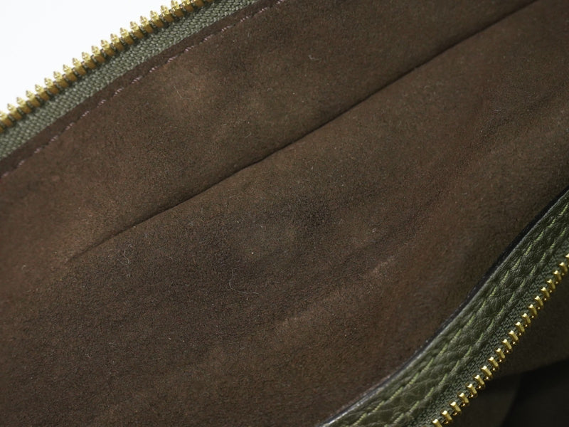 Louis Vuitton Stellar Mahina Leather Khaki Bag