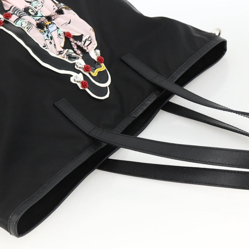 Prada Zip Tote Tessuto Black Nylon