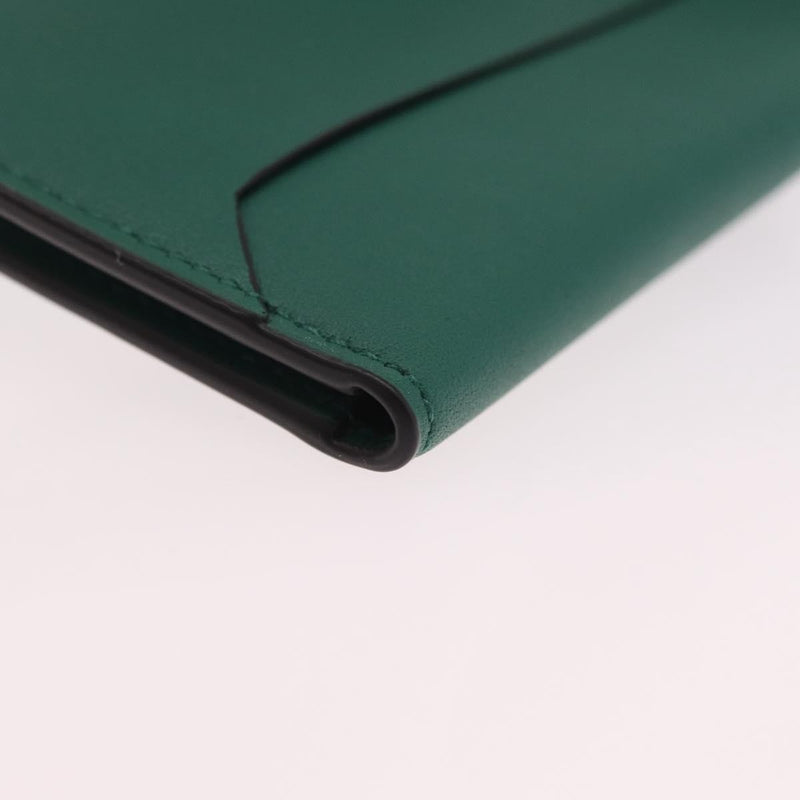 Cartier Coin Purse Must De Leather Green Accessory
