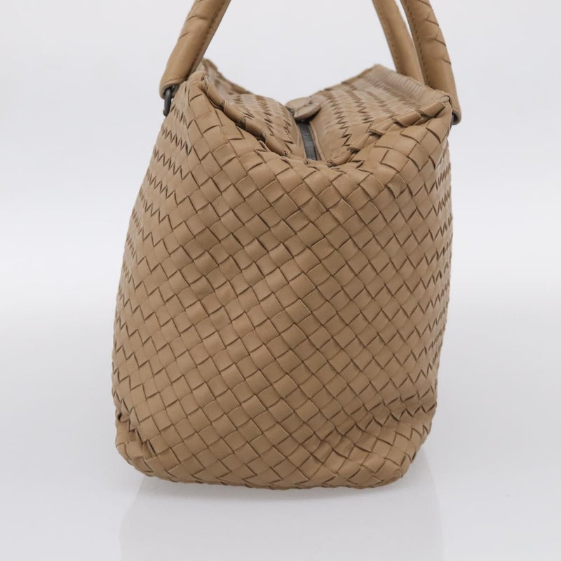 Bottega Veneta Brick Intrecciato Nappa Brown Leather Bag