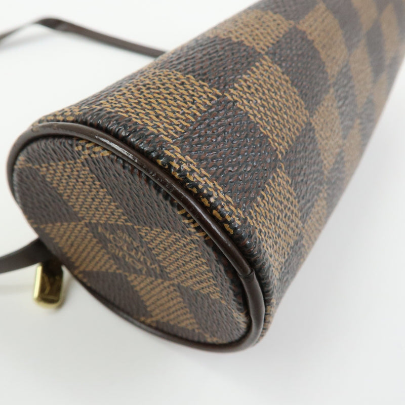 Louis Vuitton Papillon Pochette Damier Brown Canvas Bag