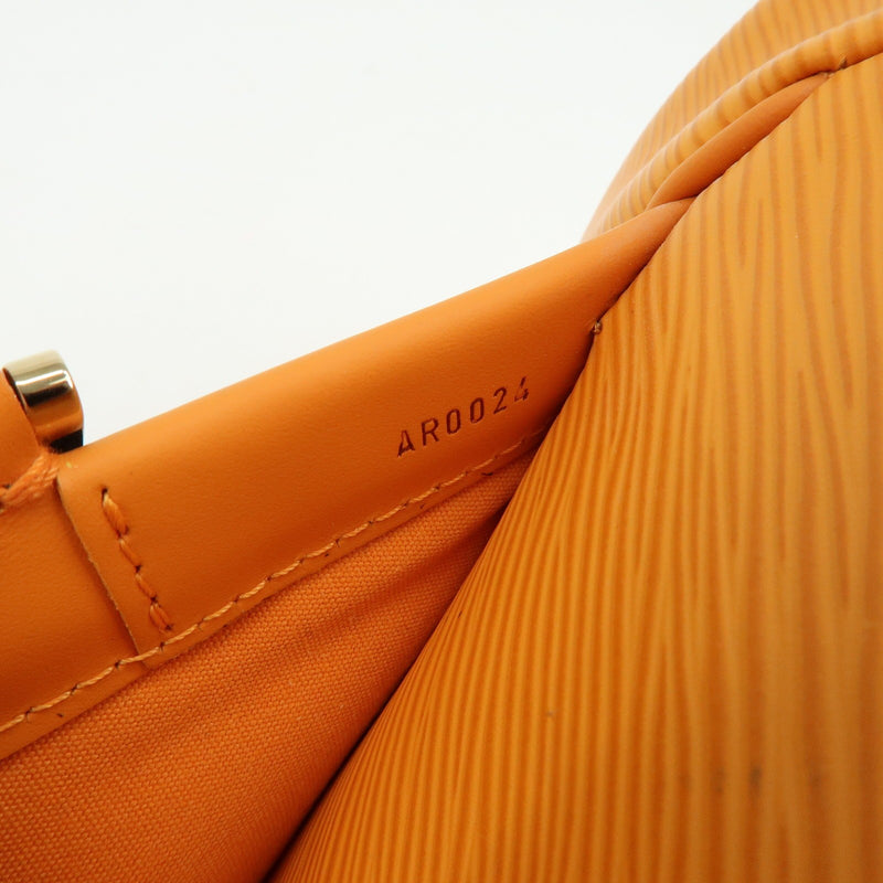 Louis Vuitton Dhanura Epi Leather Orange Bag