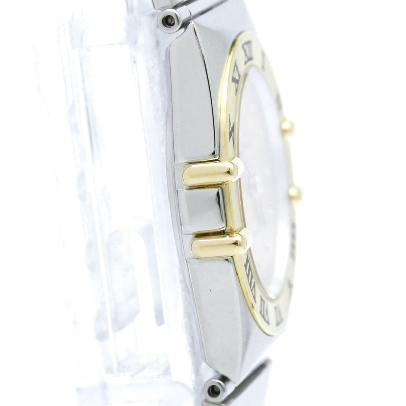 Omega Constellation Quartz Stainless Steel And Yellow Gold Watches