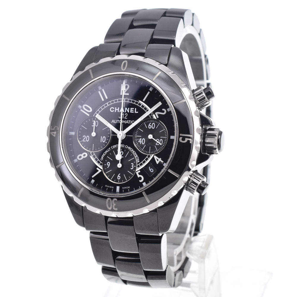 Chanel J12 Chronograph Automatic Ceramic And Stainless Steel Watches