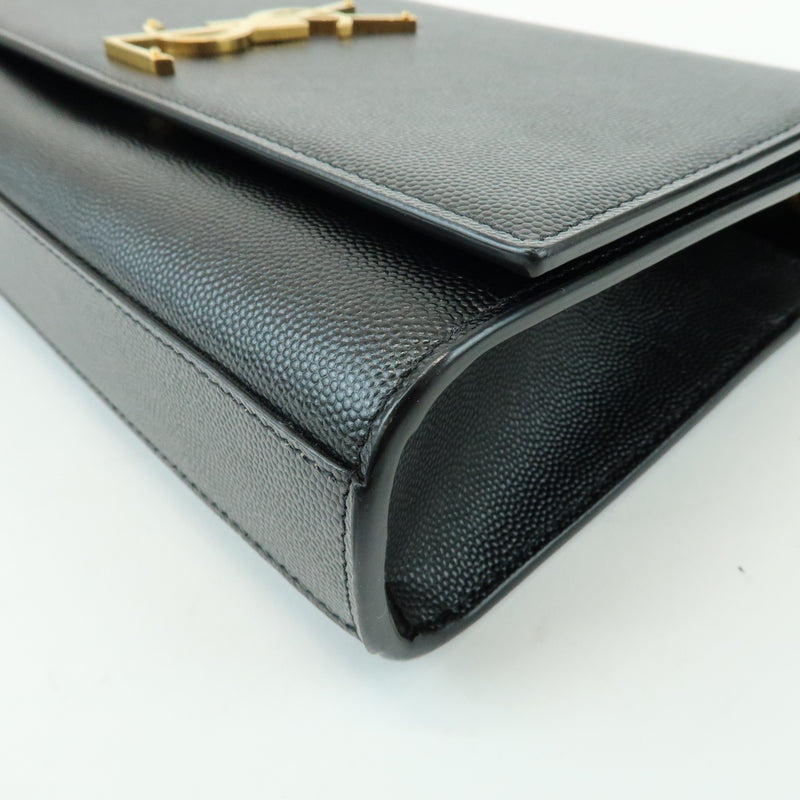 Saint Laurent Classic Monogram Leather Black Bag