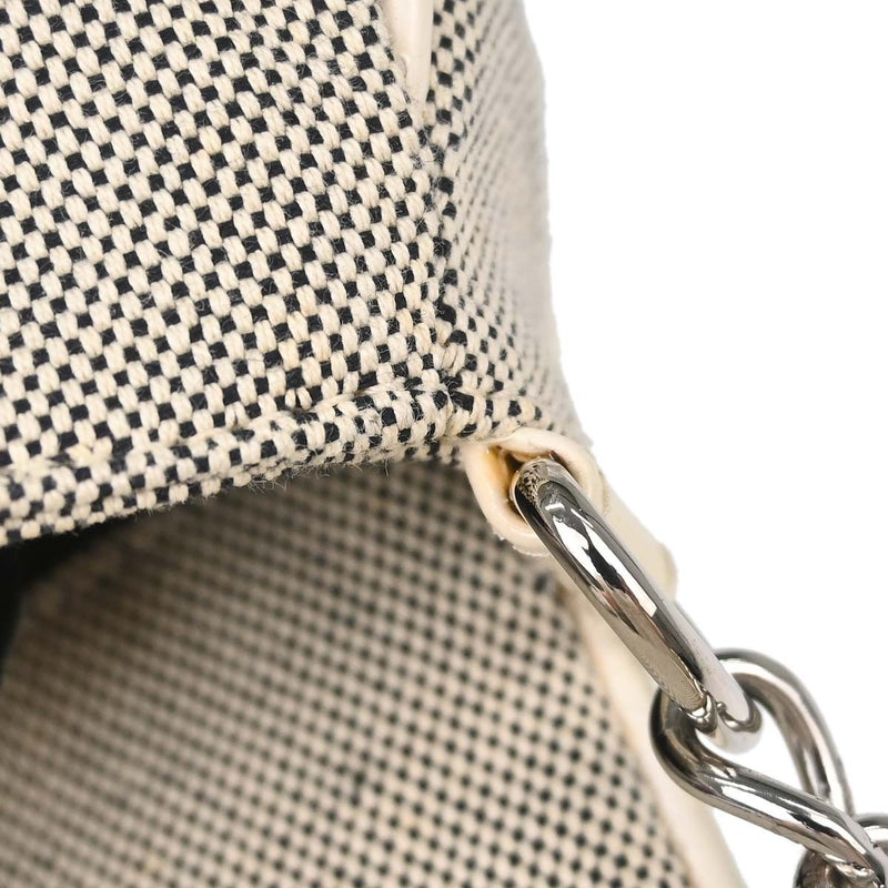 Chanel Camellia No.5 Flap Canvas Black Bag