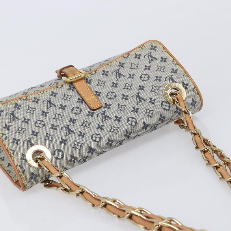 Louis Vuitton Camille Mini Lin Blue Canvas Bag