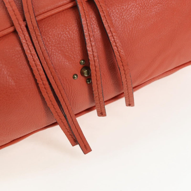 Chloe Paddington Leather Orange Bag