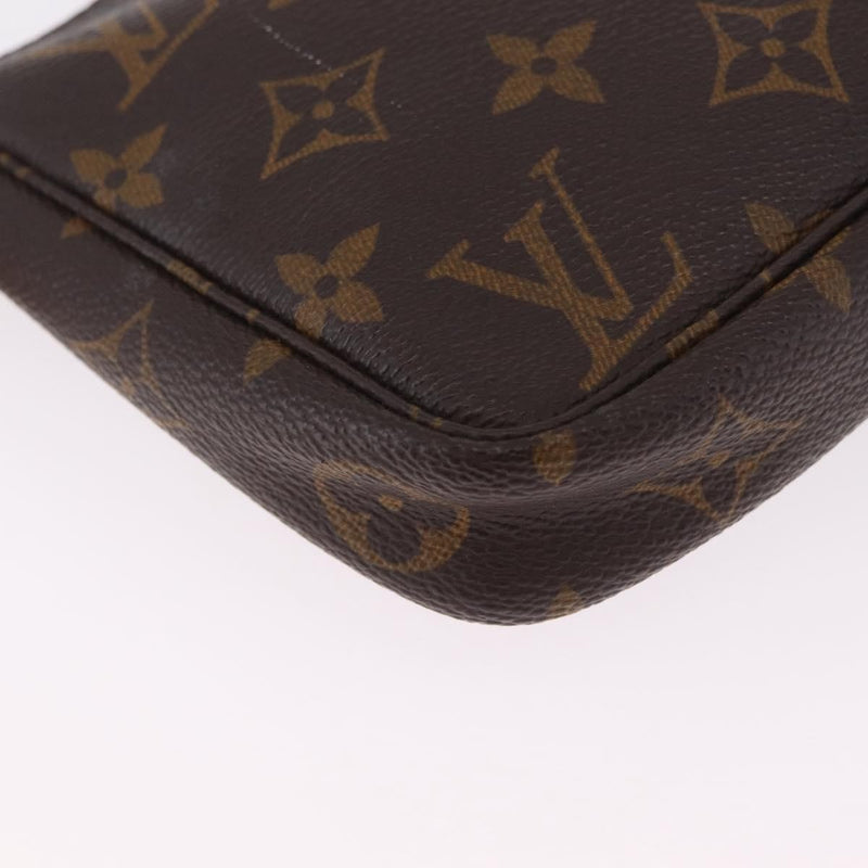 Louis Vuitton Pochette Accessoires Nm Monogram Canvas Brown Bag