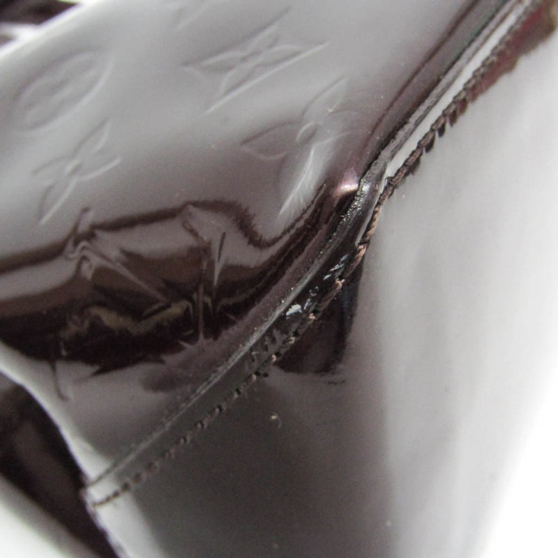 Louis Vuitton Wilshire Monogram Vernis Burgundy Patent_leather Bag