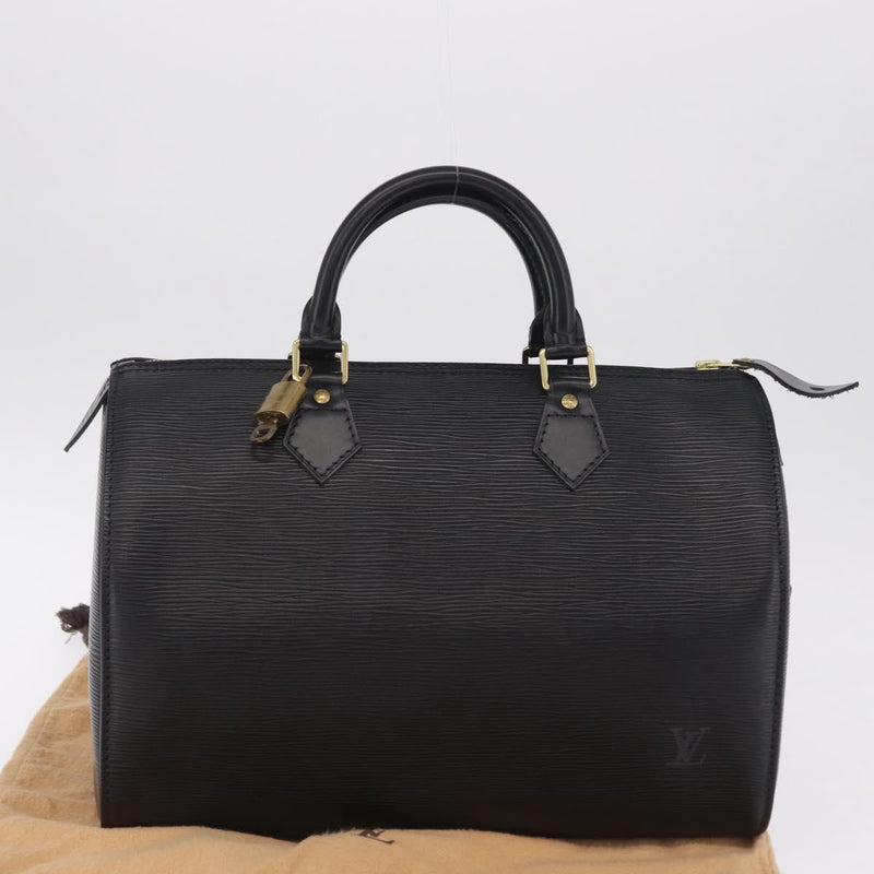 Louis Vuitton Speedy Epi Leather Black Bag
