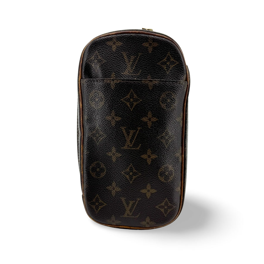Louis Vuitton Pochette Gange Monogram Canvas Brown Bag