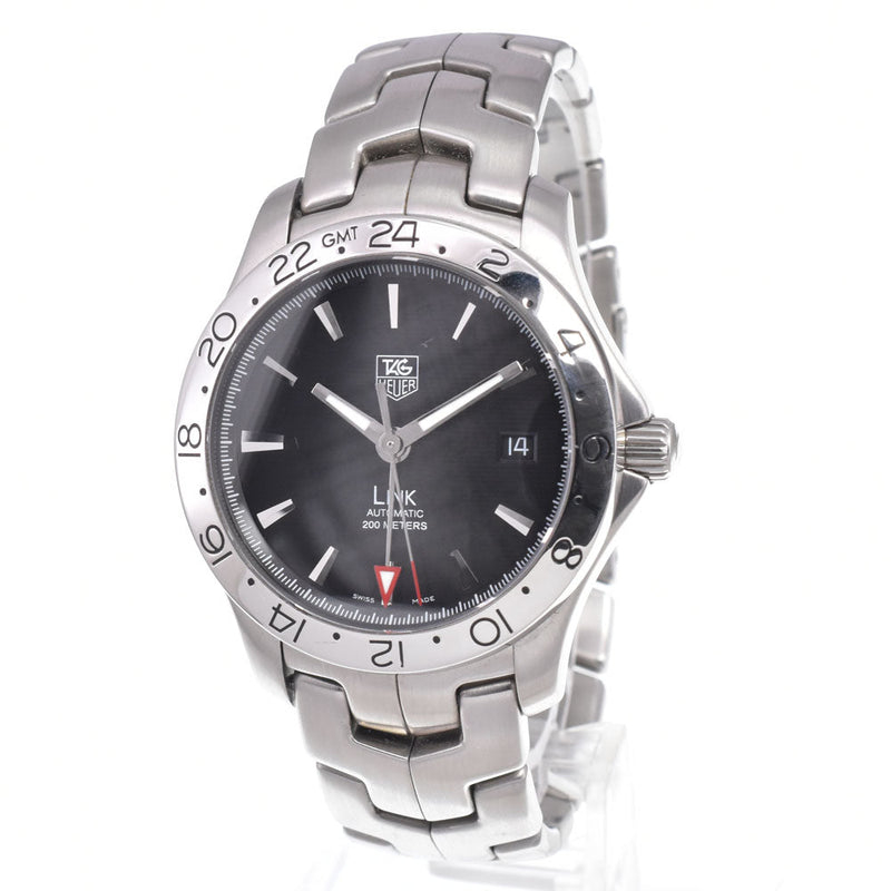Tag Heuer Link Gmt Automatic Stainless Steel Watches