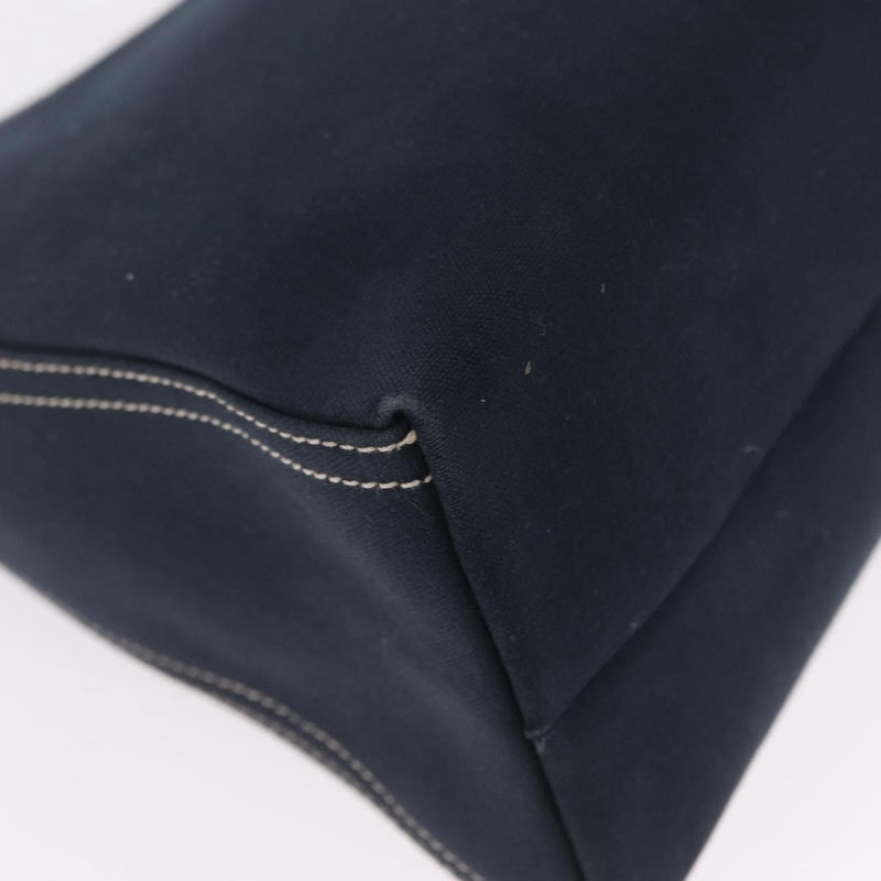 Fendi Baguette Canvas Navy Bag