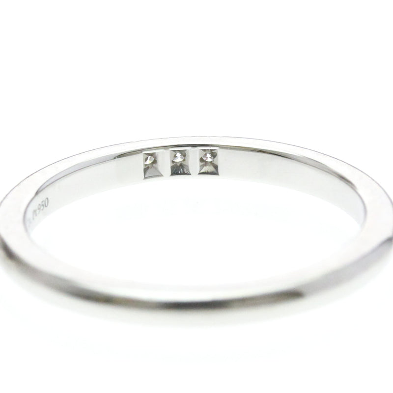 Tiffany & Co. Forever Wedding Band 950 Platinum With Diamonds Silver Bijoux