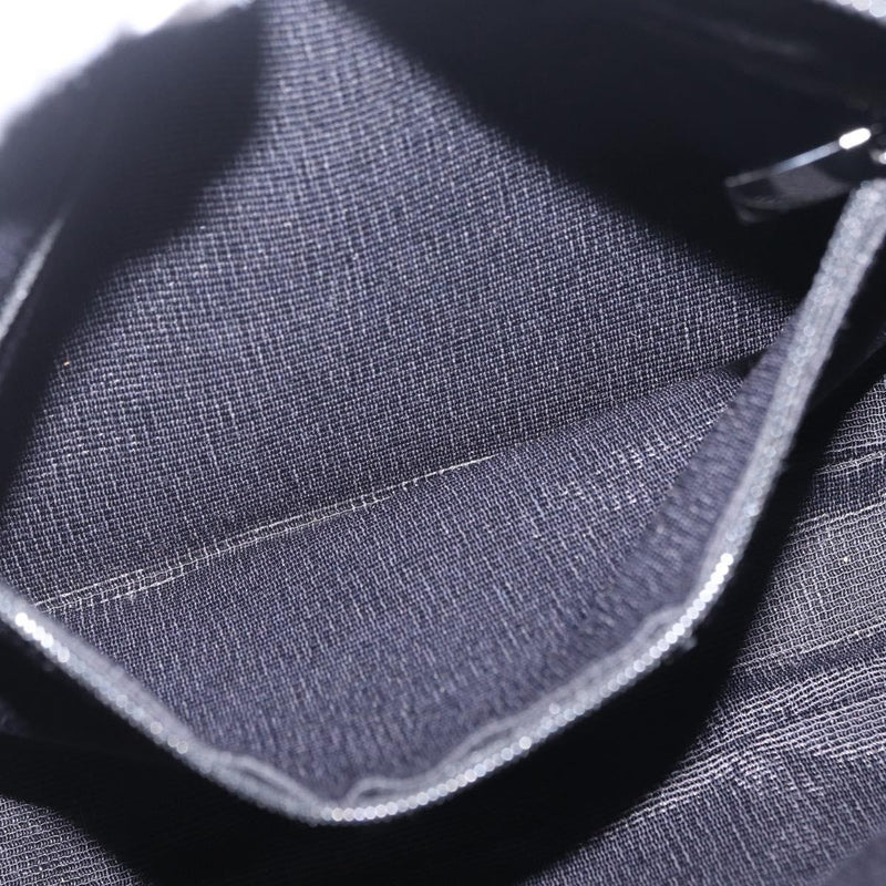 Salvatore Ferragamo Gancini Canvas Black Bag