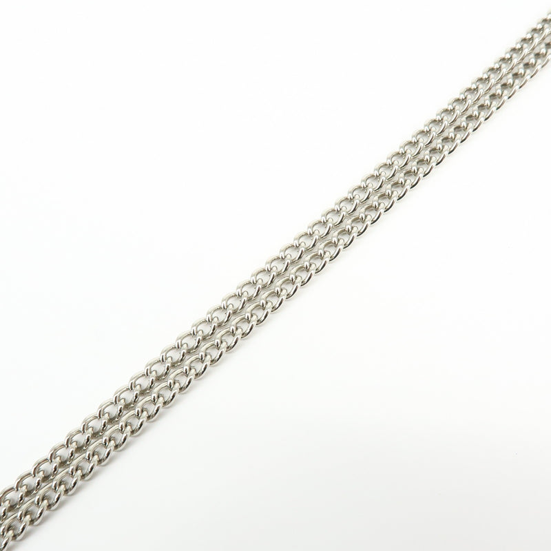 Fendi Continental Wallet On Chain Studded Leather Black Bag