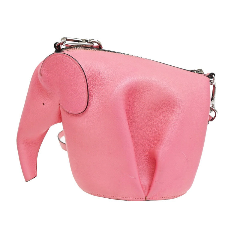 Loewe Elephant Leather Pink Bag