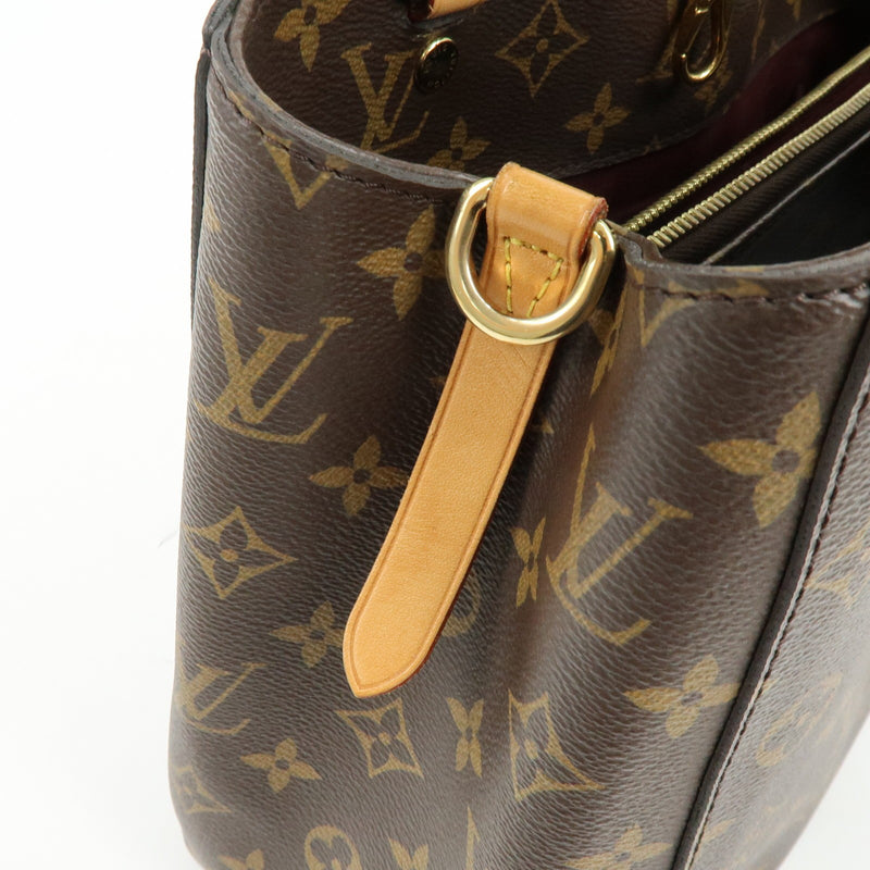 Louis Vuitton Montaigne Monogram Canvas Brown Bag