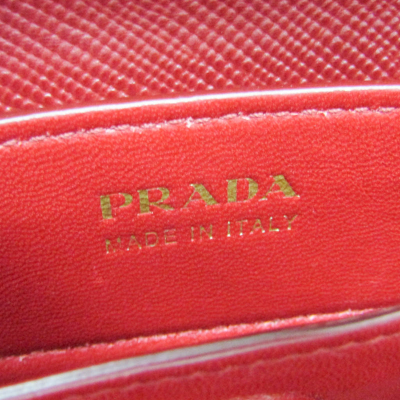 Prada Cuir Double Canvas And Saffiano Leather Beige Bag