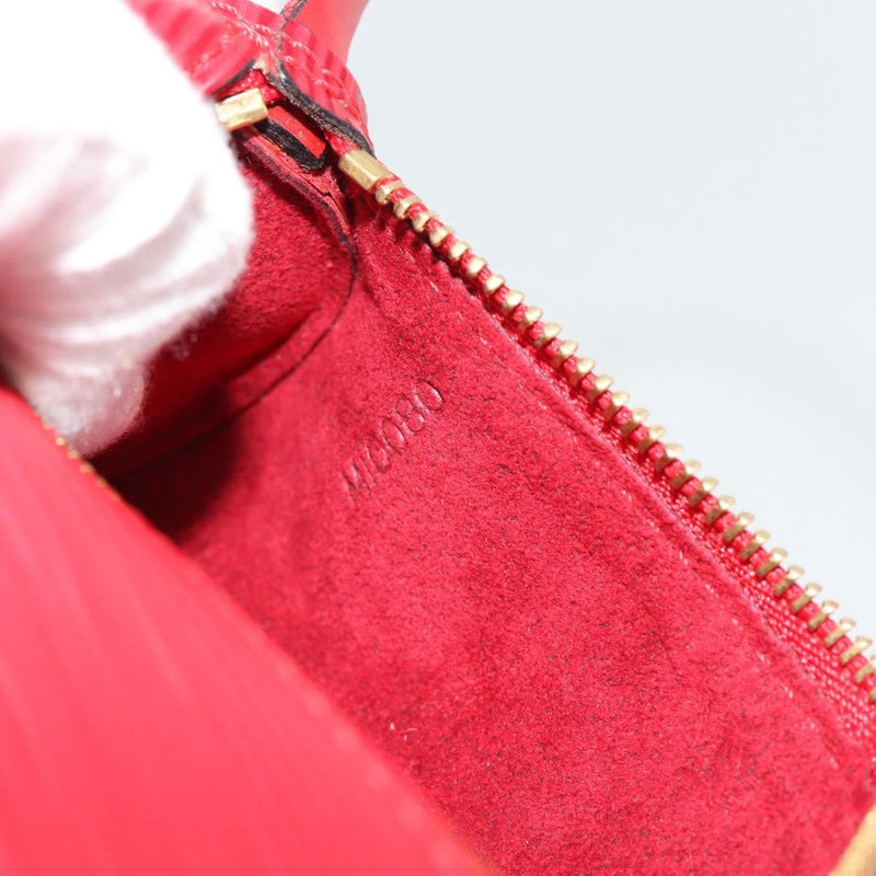 Louis Vuitton Soufflot Pochette Epi Leather Red Bag