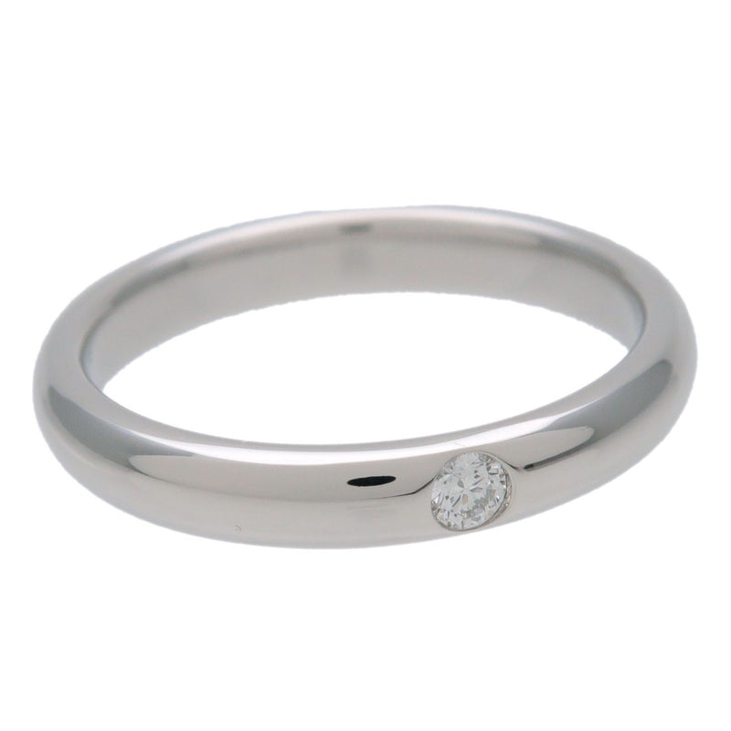 Harry Winston Single Diamond Band Platinum With Silver Bijoux