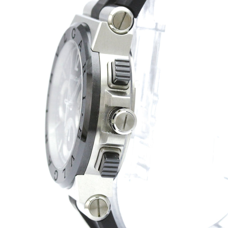 Bvlgari Diagono Chronograph Automatic Ceramic With Stainless Steel And Rubber Watches