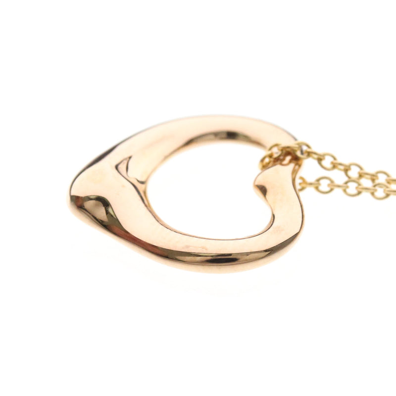 Tiffany & Co. Elsa Peretti Open Heart Pendant 18k Rose Gold Pink Pink_gold Bijoux