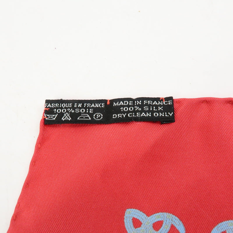Hermes Carré 42 Silk Red Accessory