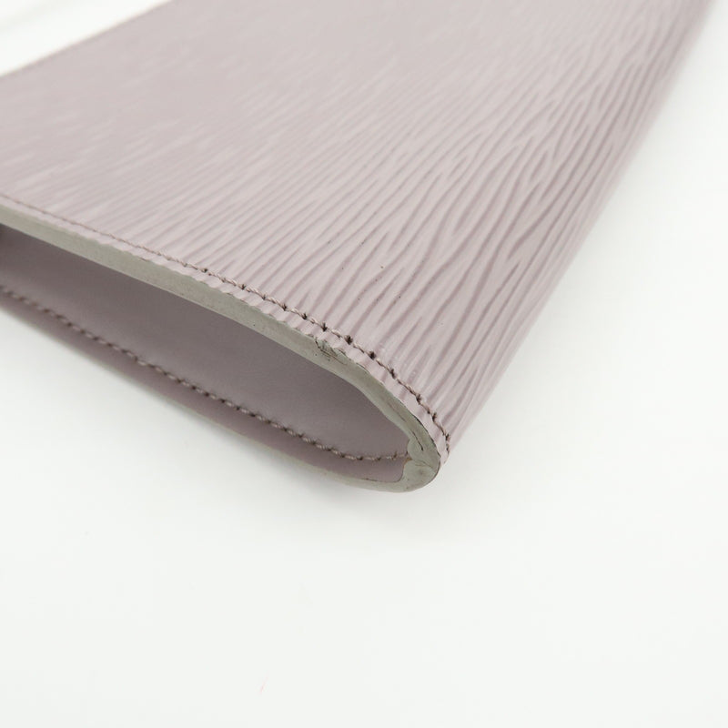 Louis Vuitton Pochette Accessoires Epi Leather Purple Bag