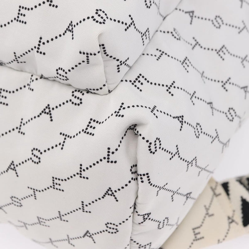 Stella Mccartney Falabella Go Monogram Canvas White Nylon Bag