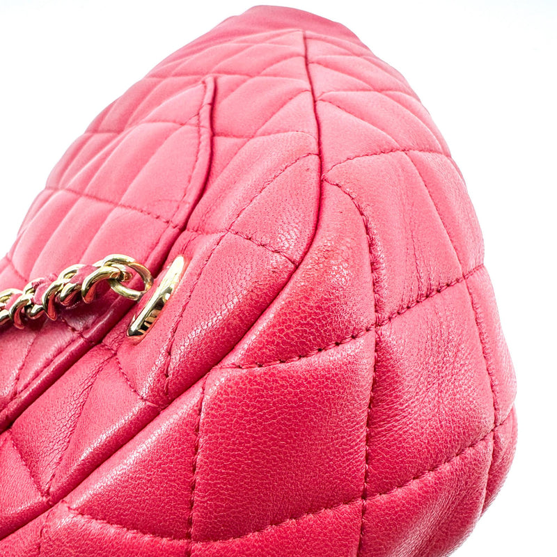 Chanel Backpack Seoul Lambskin Pink Leather