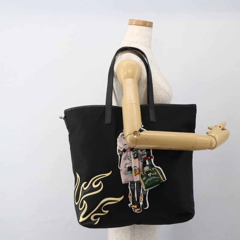 Prada Zip Tote Tessuto Black Nylon