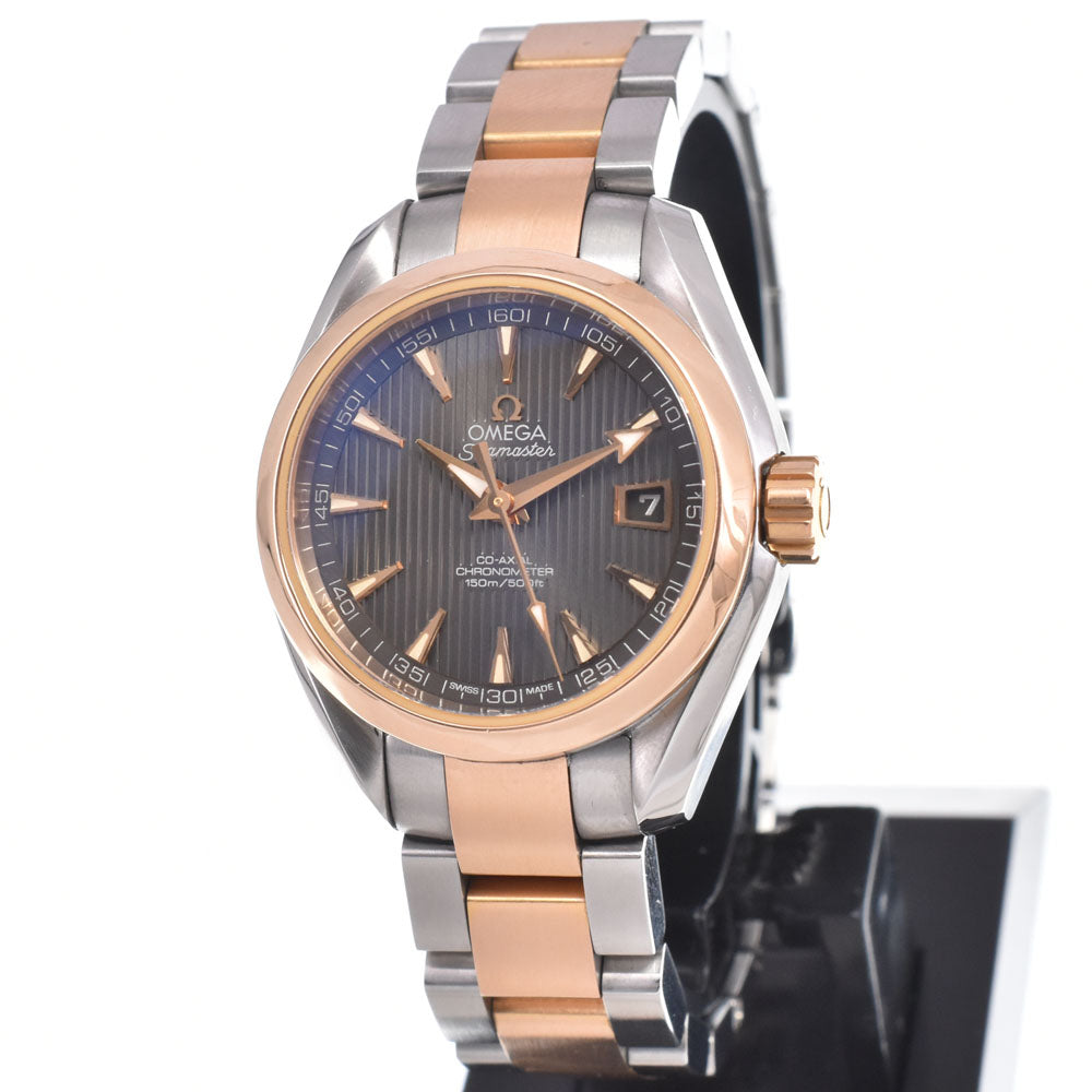 Omega Seamaster Aqua Terra 150m Co-Axial Chronometer Automatic Stainless Steel And Rose Gold Watches