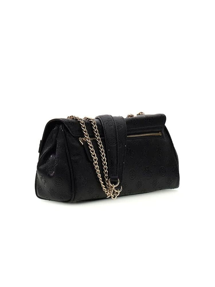 Guess Ella Crossbody Bag — Black Polyurethane