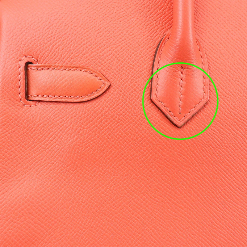 Hermes Birkin Pink Epsom With Gold Hardware Leather Bag