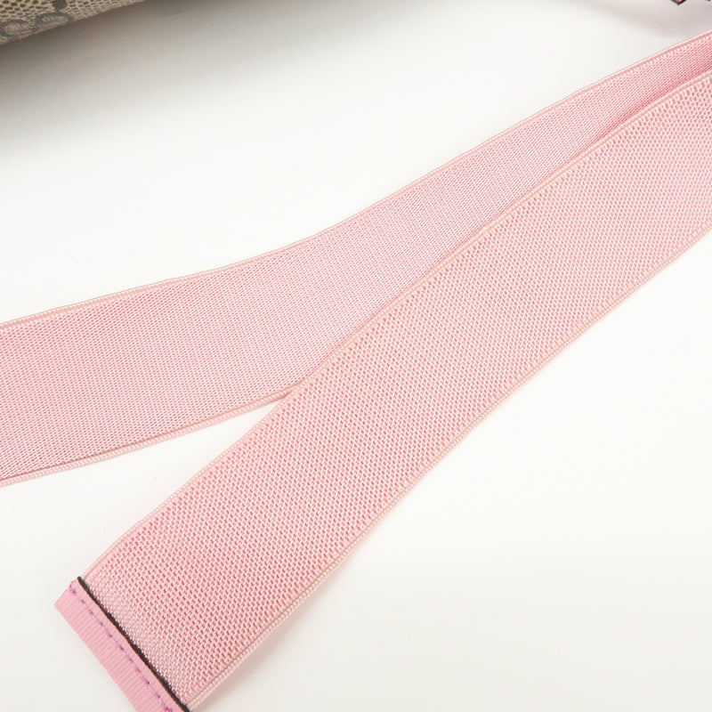 Gucci Childrens Belt Printed Gg Coated Canvas Beige Bag