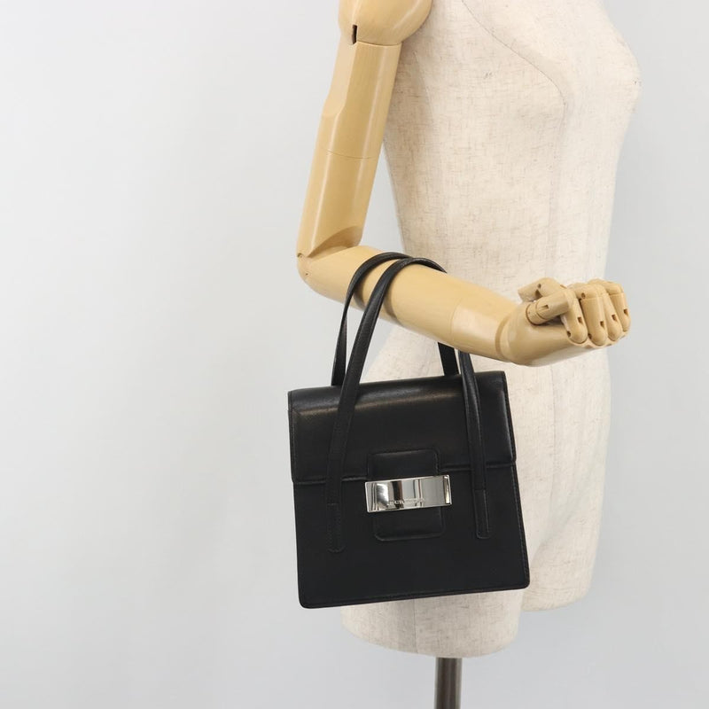 Burberry Vintage Leather Black Bag