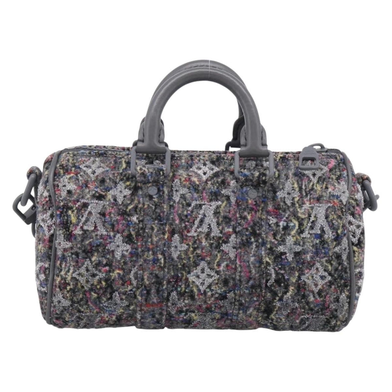 Louis Vuitton Keepall Bandouliere Lv Felt Multicolour Textile Bag