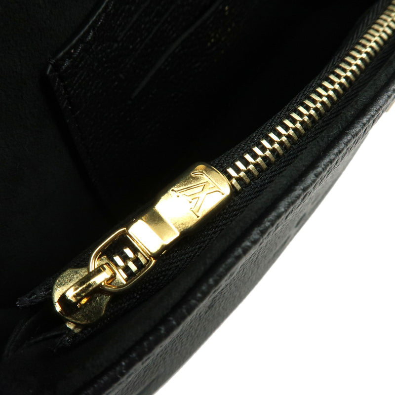 Louis Vuitton Ivy Wallet On Chain Monogram Empreinte Giant Black Leather Bag