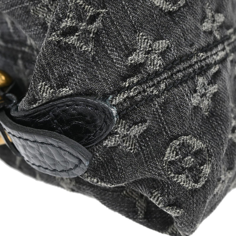 Louis Vuitton Neo Cabby Monogram Denim Black Denim_jeans Bag