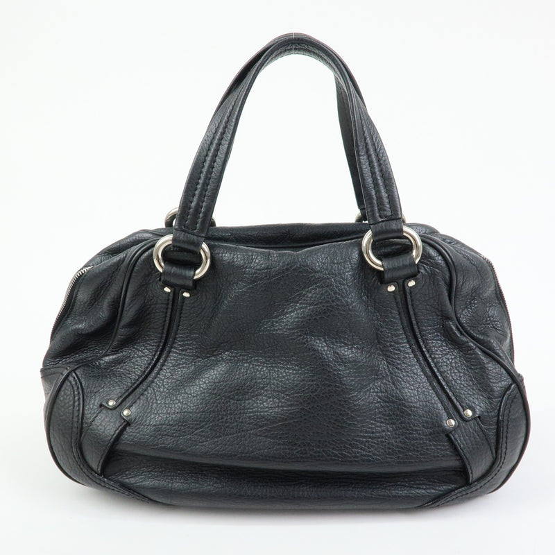 Celine Macadam Leather Black Bag