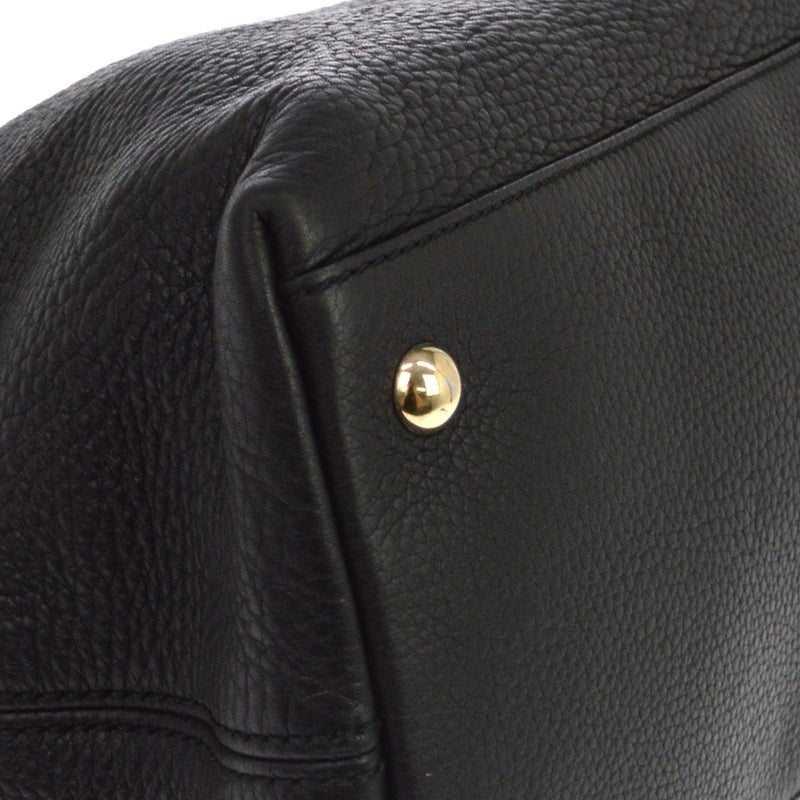 Gucci Soho Working Leather Black Bag