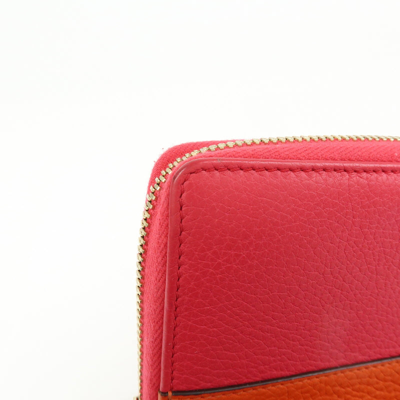 Gucci Bamboo Tassel Zip Leather Pink Accessory