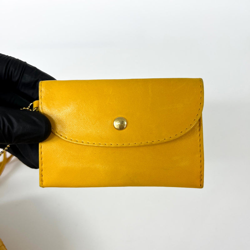 Bottega Veneta The Pouch Intrecciato Nappa Yellow Other