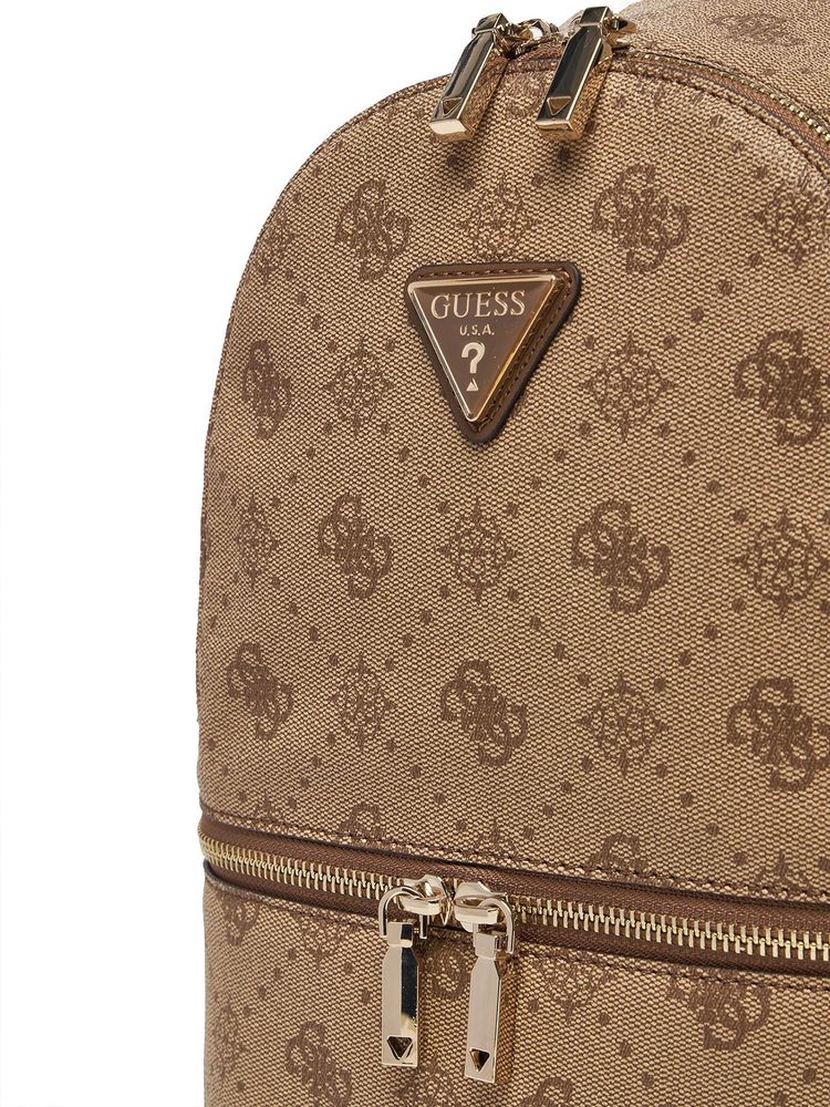 Guess Silia Backpack — Beige Polyurethane