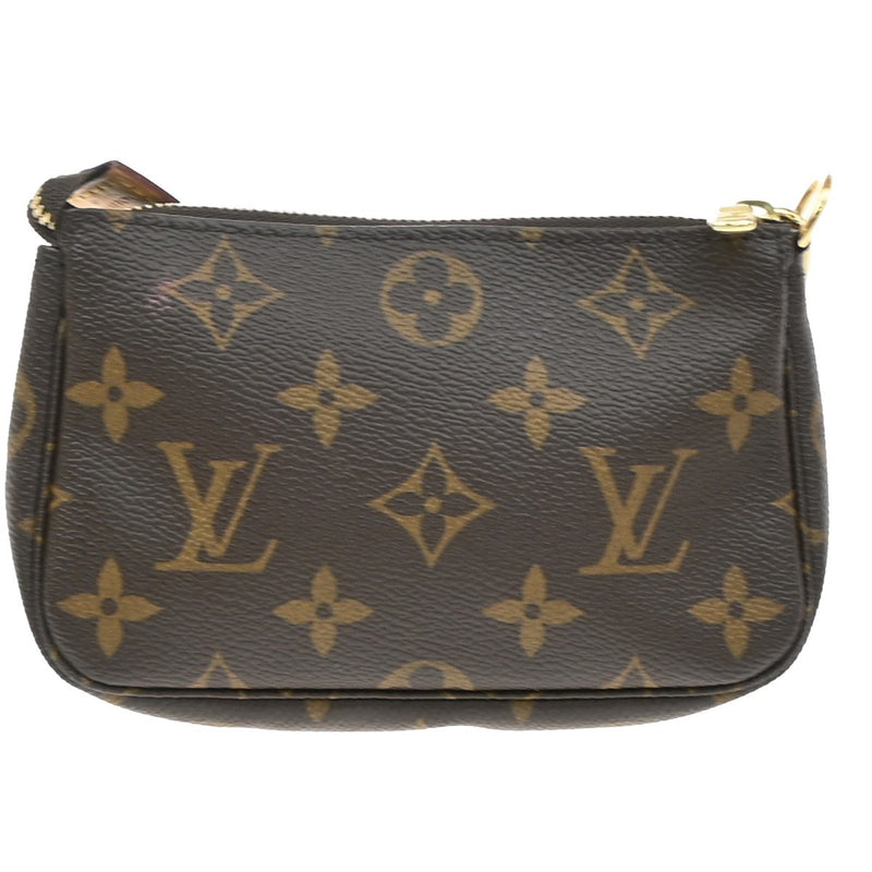 Louis Vuitton Mini Pochette Accessoires Canvas Brown Bag