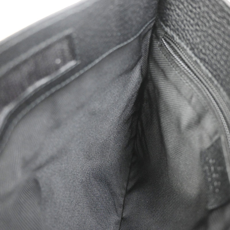 Gucci Vintage Flat Gg Canvas Black Bag