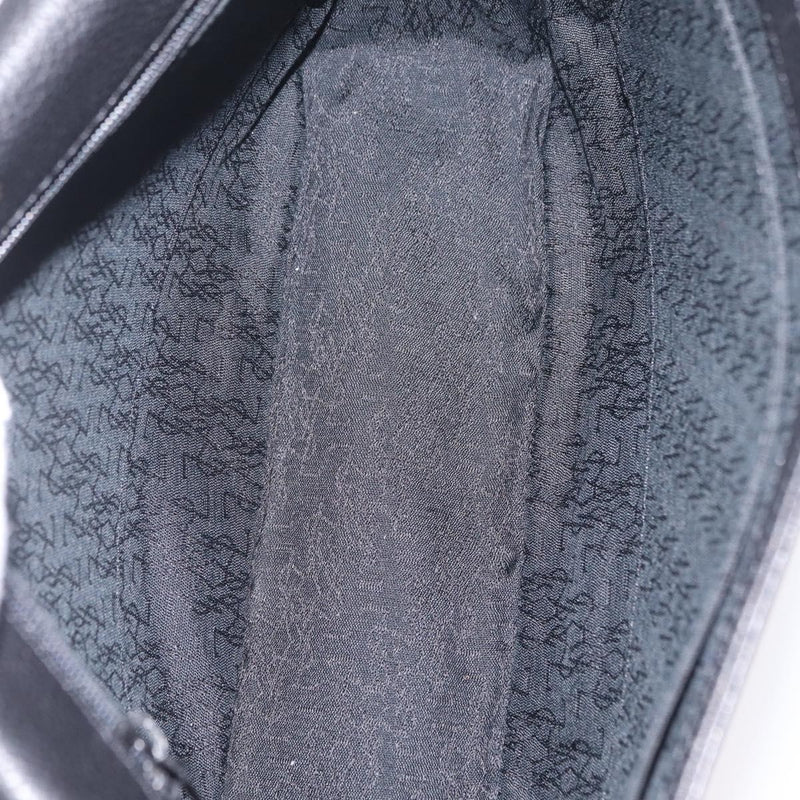 Saint Laurent Vintage Shoulder Bag Leather Black