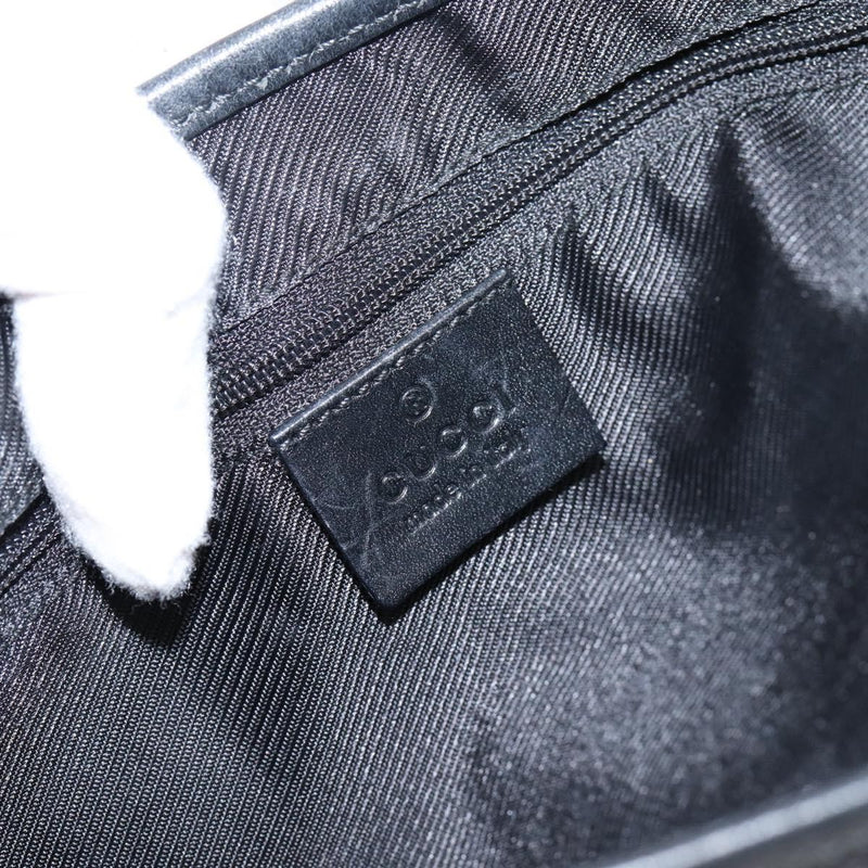 Gucci Jackie O Hobo Gg Canvas With Leather Black